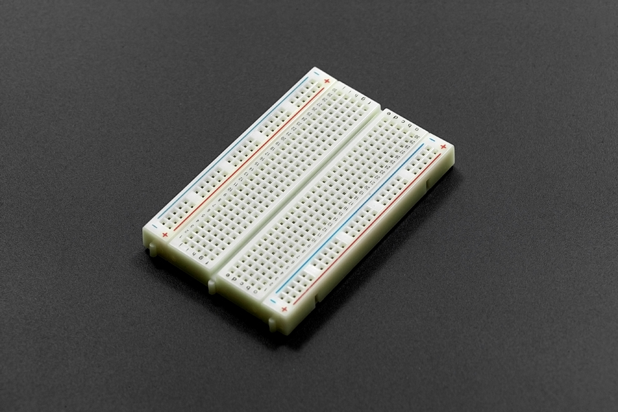 400 tie point interlocking solderless breadboard