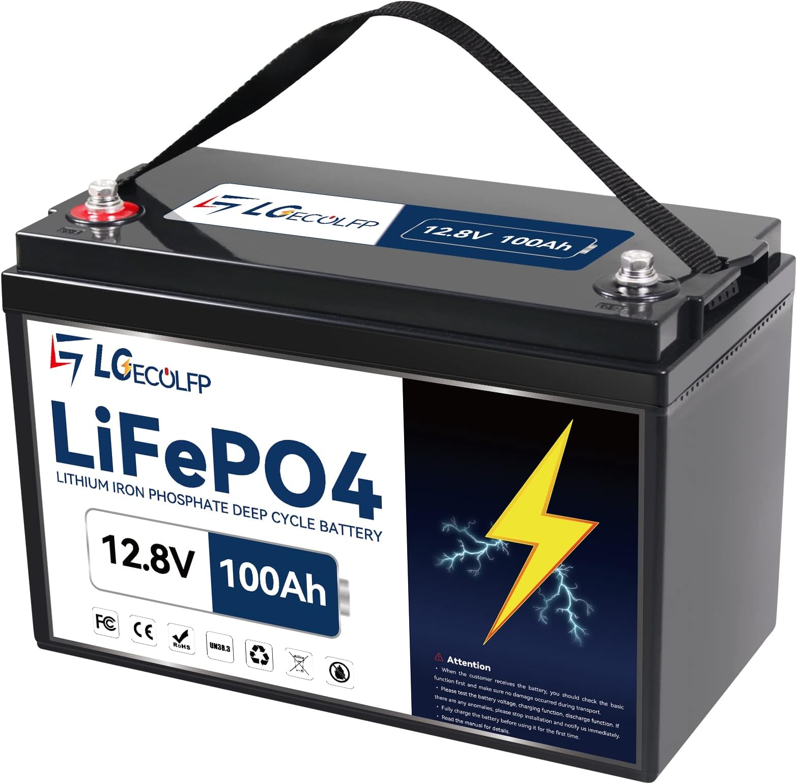 LiFePO₄ Battery 12v 40ah with Power BMS