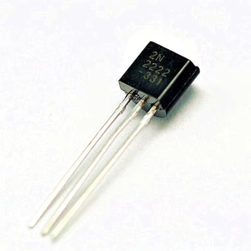 Transistor (2N2222, NPN BJT)
