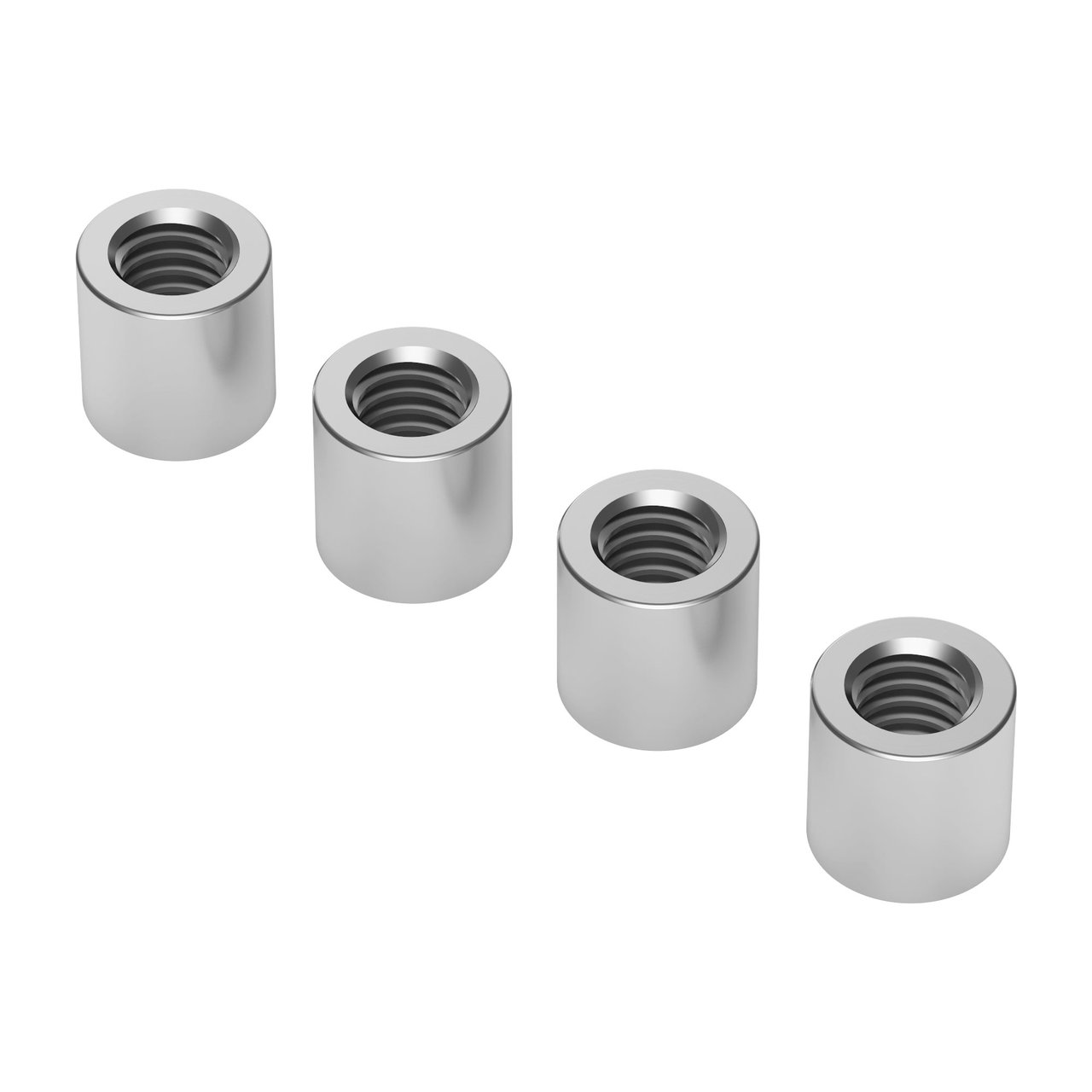 Sleeve Spacer M4, ID 4mm, OD 8mm, L 6mm