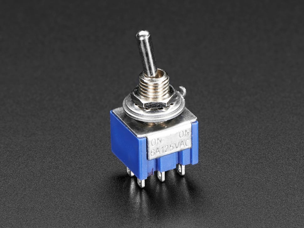 2-Position Rotary or DPDT Panel Switch