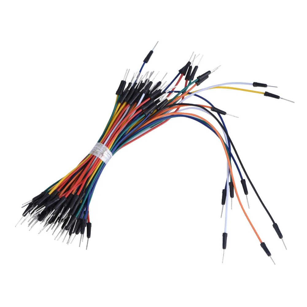 Flexible Breadboard Jumper Wires (65pcs assorted)
