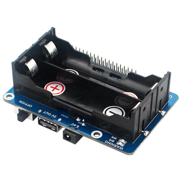 UPS HAT For Raspberry Pi 2-Cell Stable 5V Power Output - Image 2